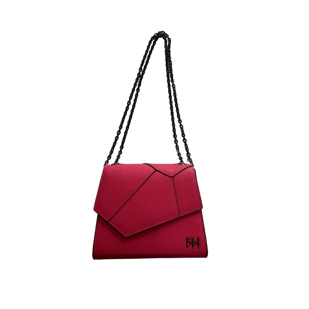 F+ H Studios Asymmetrical Shoulder Bag in Pink